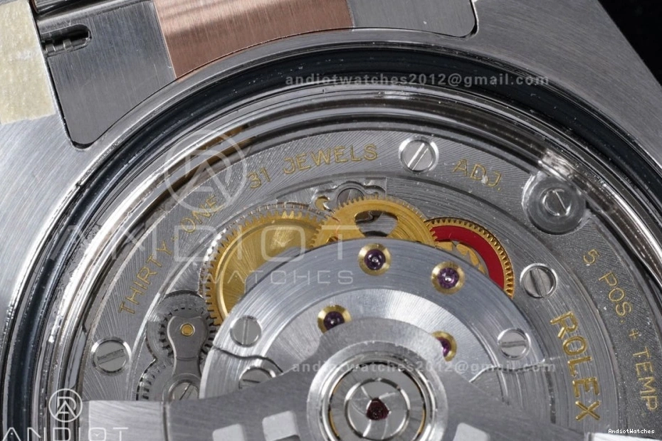 Bracelet on ARF FastDry 1:1 GMT RG SS Edition V SH3285 II Master 904L Best New SS CHNR 855 126711 0803